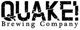 QUAKE! BREWING COMPANY logo