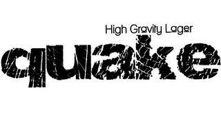 QUAKE HIGH GRAVITY LAGER logo