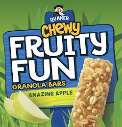 QUAKER CHEWY FRUITY FUN GRANOLA BARS AMAZING APPLE logo