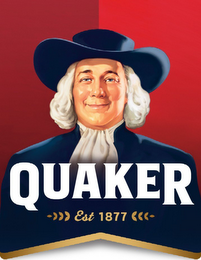 QUAKER EST 1877 logo