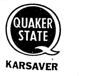 QUAKER STATE KARSAVER logo