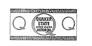 QUAKER STATE SUPER BLEND MOTOR OIL logo