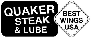 QUAKER STEAK & LUBE BEST WINGS USA logo