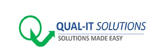 QUAL-IT SOLUTIONS SOLUTIONS MADE EASY logo