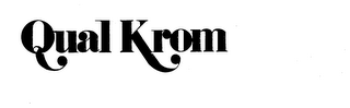 QUAL KROM logo