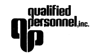 QUALIFIED PERSONNEL, INC.  QP logo