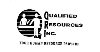 QUALIFIED RESOURCES INC. YOUR HUMAN RESOURCE PARTNER logo