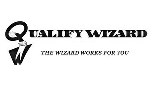 QUALIFY WIZARD THE WIZARD WORKS FOR YOUW logo