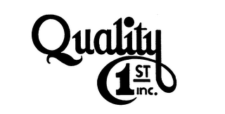 QUALITY 1ST INC. logo