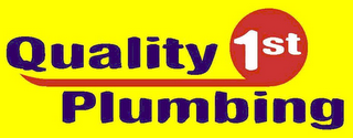 QUALITY 1ST PLUMBING logo
