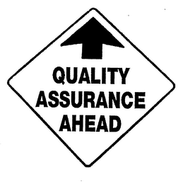 QUALITY ASSURANCE AHEAD logo