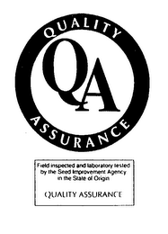 QUALITY ASSURANCE QA logo