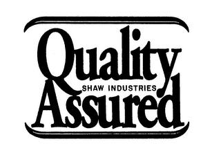 QUALITY ASSURED SHAW INDUSTRIES logo