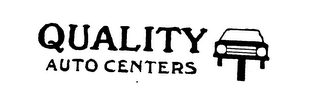 QUALITY AUTO CENTERS logo