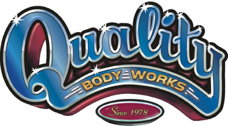 QUALITY BODY WORKS SINCE 1978 logo