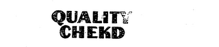 QUALITY CHEKD logo
