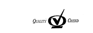 QUALITY CHEKD Q logo
