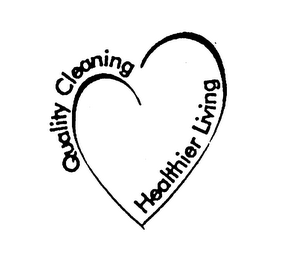 QUALITY CLEANING HEALTHIER LIVING logo