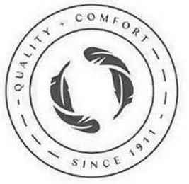 QUALITY · COMFORT SINCE 1911 logo