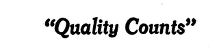 "QUALITY COUNTS" logo