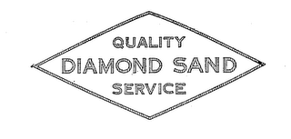 QUALITY DIAMOND SAND SERVICE logo
