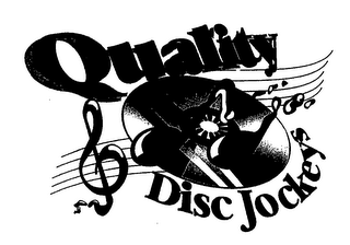 QUALITY DISC JOCKEYS logo