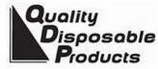 QUALITY DISPOSABLE PRODUCTS logo