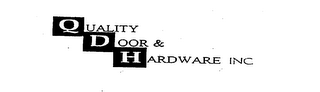 QUALITY DOOR & HARDWARE, INC. logo
