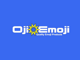 QUALITY EMOJI PRODUCTS OJIO EMOJI logo