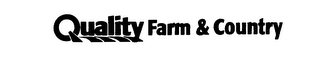 QUALITY FARM & COUNTRY logo