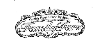 QUALITY FROZEN FOOD BY AGWAY FAMILY FARE logo