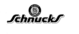 QUALITY GUARANTEED SCHNUCKS logo