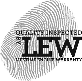 QUALITY INSPECTED BY LEW LIFETIME ENGINEWARRANTY logo