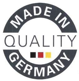 QUALITY MADE IN GERMANY logo