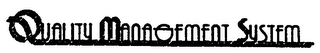 QUALITY MANAGEMENT SYSTEM logo