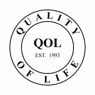 QUALITY OF LIFE QOL EST. 1993 logo