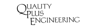 QUALITY PLUS ENGINEERING logo