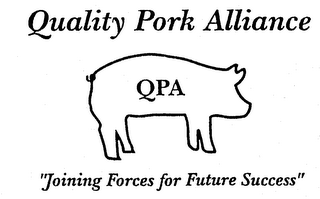 QUALITY PORK ALLIANCE QPA "JOINING FORCES FOR FUTURE SUCCESS" logo