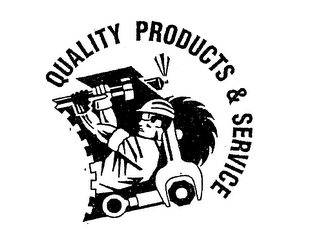 QUALITY PRODUCTS AND SERVICE logo
