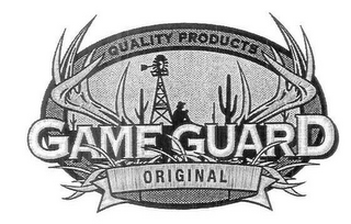 QUALITY PRODUCTS GAME GUARD ORIGINAL logo