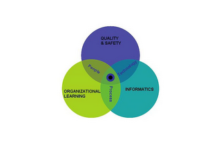 QUALITY & SAFETY INFORMATICS ORGANIZATIONAL LEARNING PEOPLE PROCESS TECHNOLOGY logo