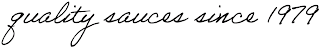 QUALITY SAUCES SINCE 1979 logo