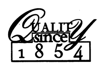 QUALITY SINCE 1854 logo