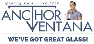 QUALITY WORK SINCE 1977 ANCHOR VENTANA WE'VE GOT GREAT GLASS! logo