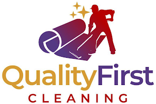 QUALITYFIRST CLEANING. logo
