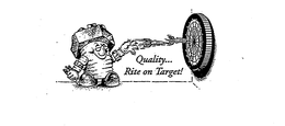 QUALITY...RITE ON TARGET! logo