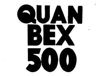 QUAN BEX 500 logo