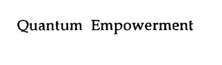 QUANTUM EMPOWERMENT logo