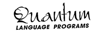 QUANTUM LANGUAGE PROGRAMS logo