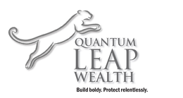 QUANTUM LEAP WEALTH BUILD BOLDY. PROTECT RELENTLESSLY. logo